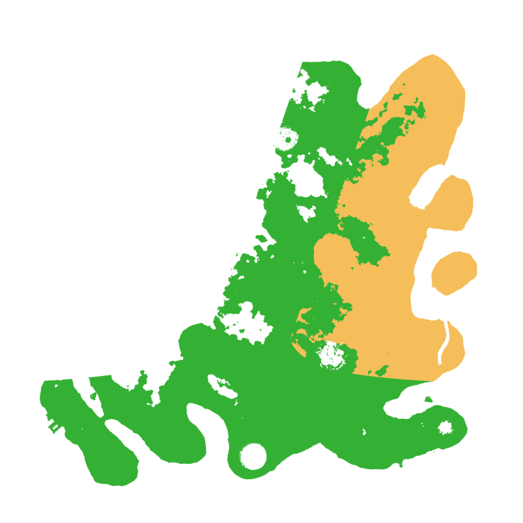 Biome Rust Map: Procedural Map, Size: 3500, Seed: 455146133