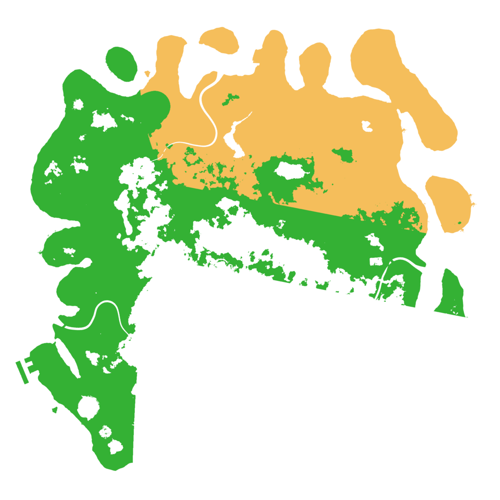 Biome Rust Map: Procedural Map, Size: 4250, Seed: 940004776