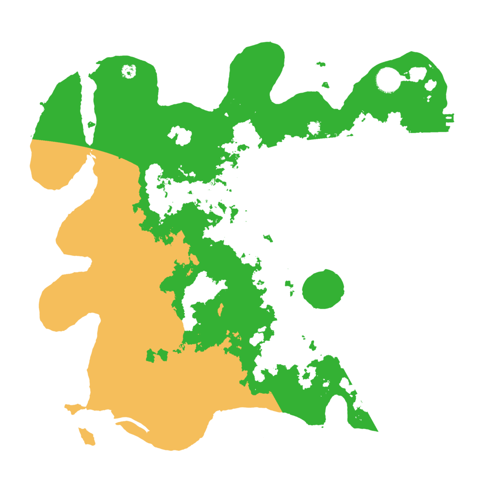 Biome Rust Map: Procedural Map, Size: 3500, Seed: 445769461