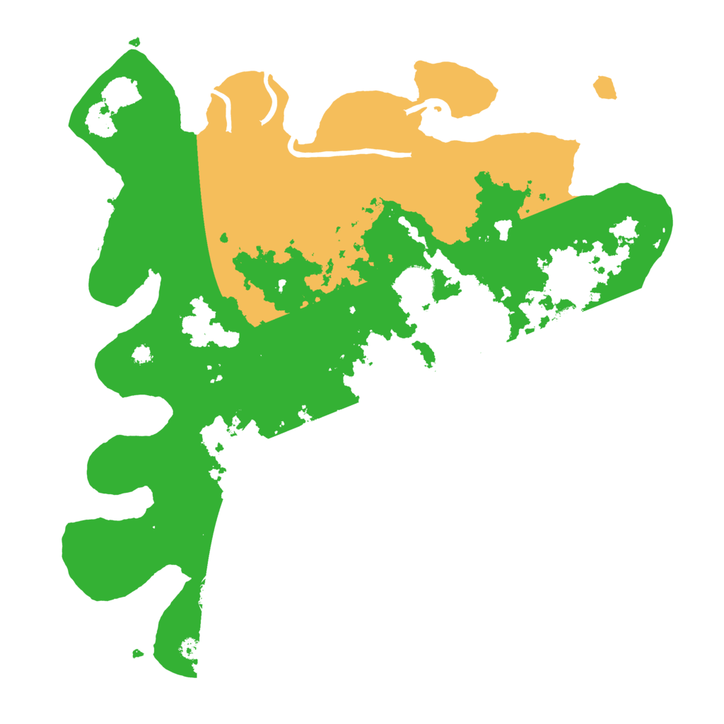 Biome Rust Map: Procedural Map, Size: 3500, Seed: 39030877