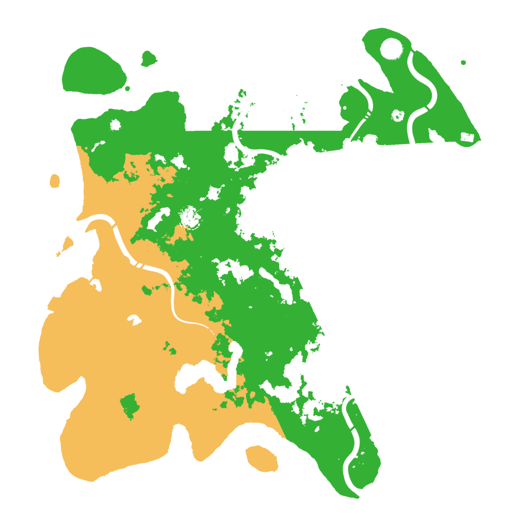 Biome Rust Map: Procedural Map, Size: 4250, Seed: 3441