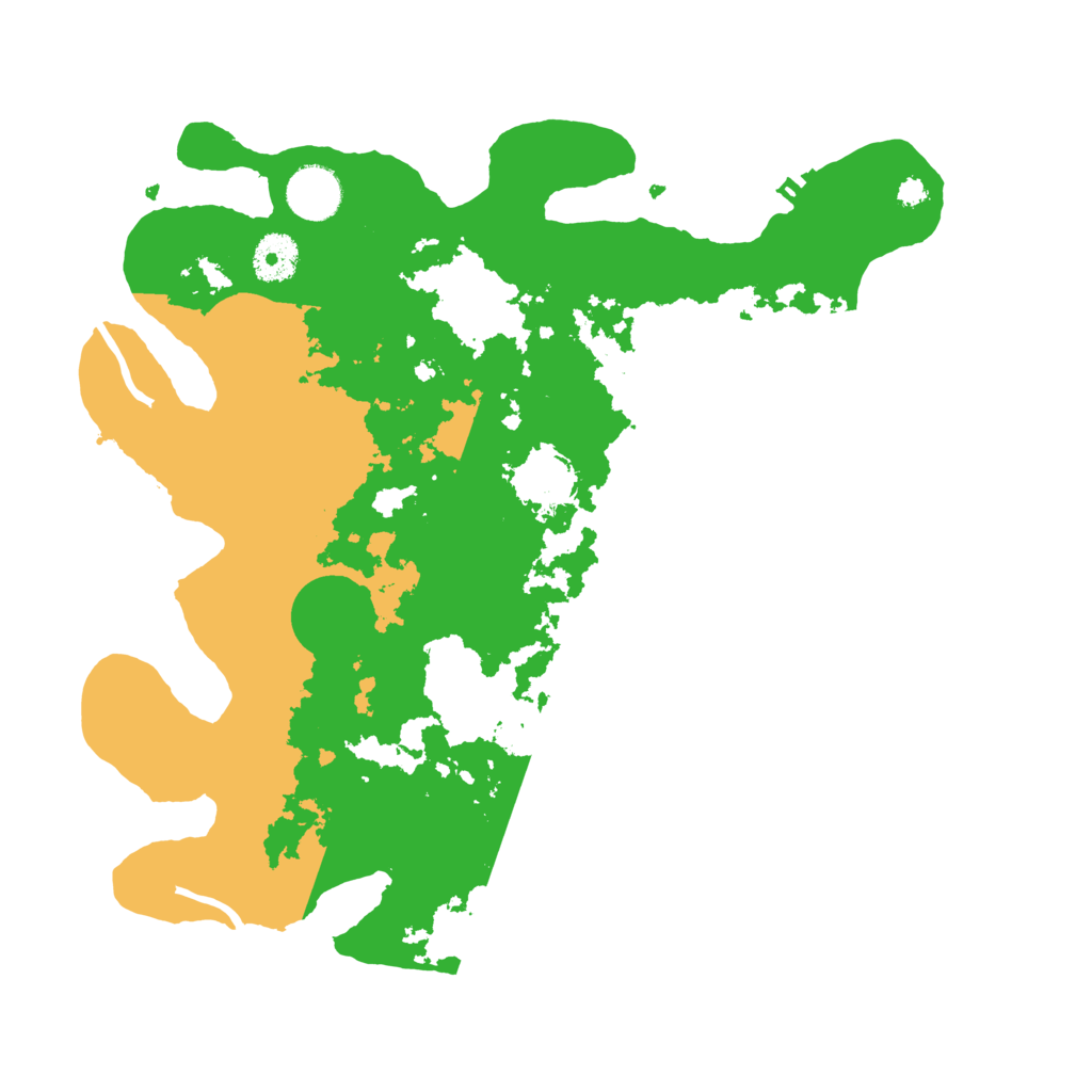 Biome Rust Map: Procedural Map, Size: 3500, Seed: 56914901