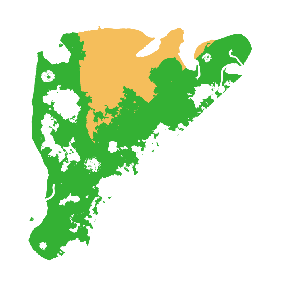 Biome Rust Map: Procedural Map, Size: 3500, Seed: 1014010588