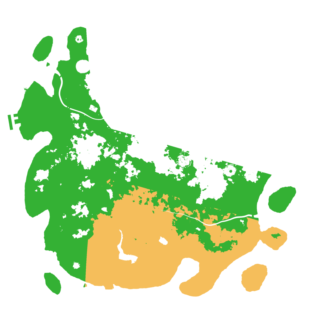 Biome Rust Map: Procedural Map, Size: 4250, Seed: 994248913