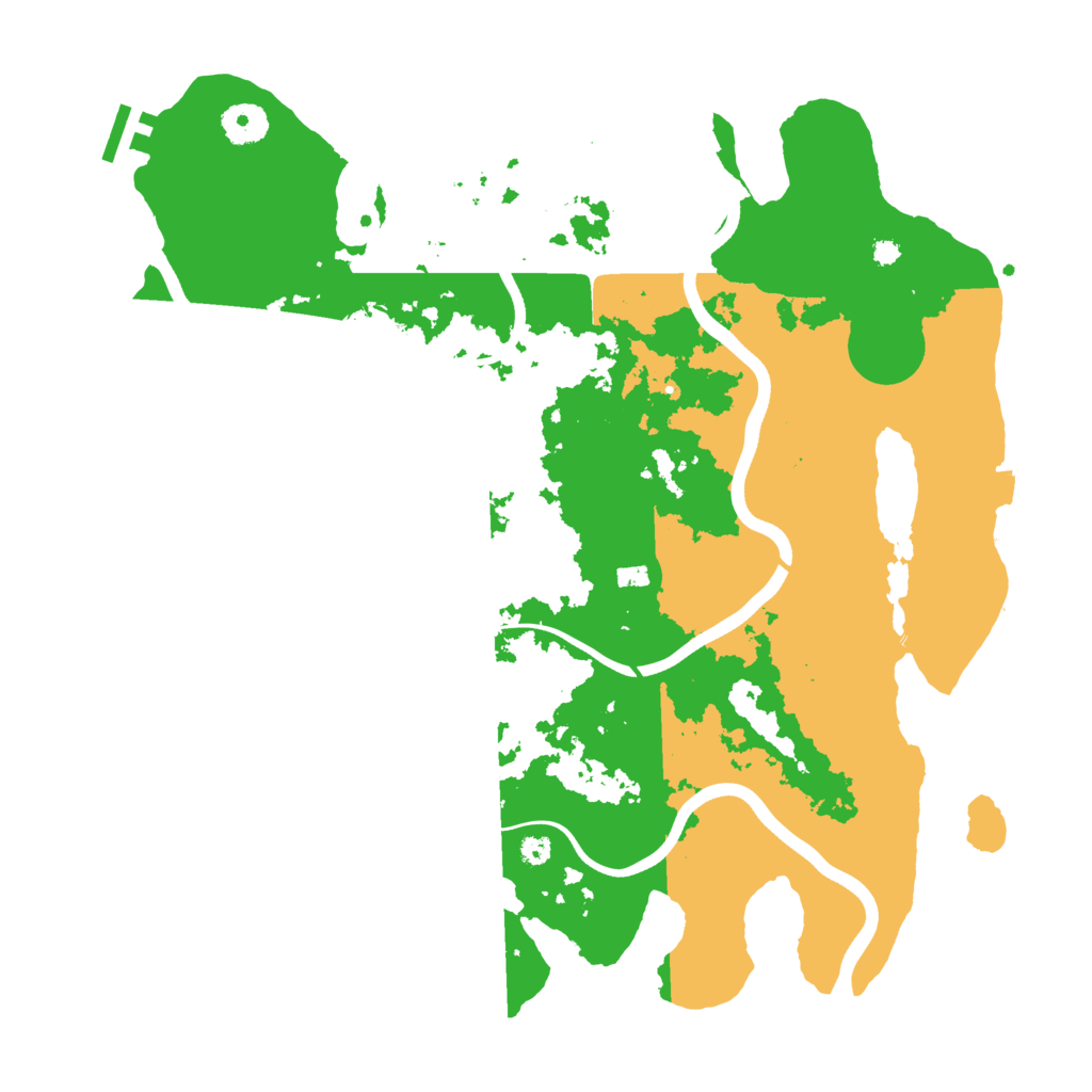 Biome Rust Map: Procedural Map, Size: 3750, Seed: 1457485754