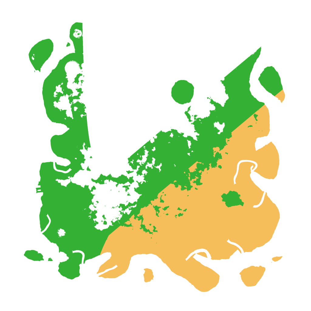 Biome Rust Map: Procedural Map, Size: 3700, Seed: 1097030263