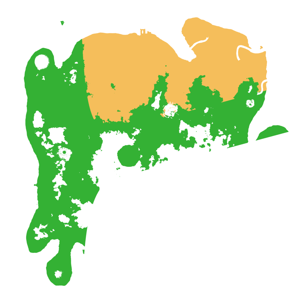 Biome Rust Map: Procedural Map, Size: 3750, Seed: 2023