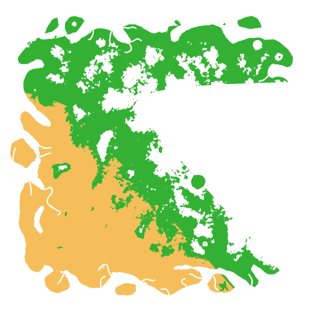 Biome Rust Map: Procedural Map, Size: 6000, Seed: 2242