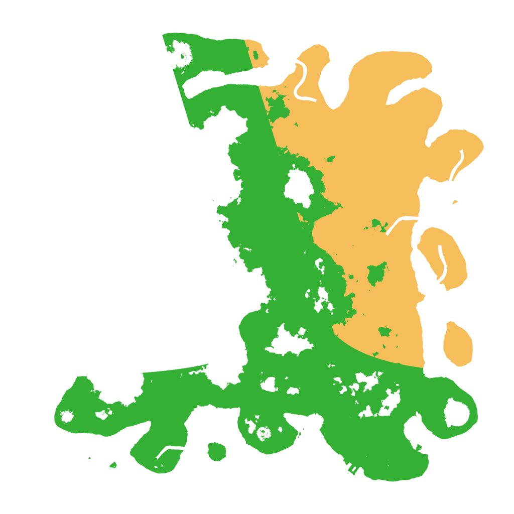 Biome Rust Map: Procedural Map, Size: 3800, Seed: 88826388