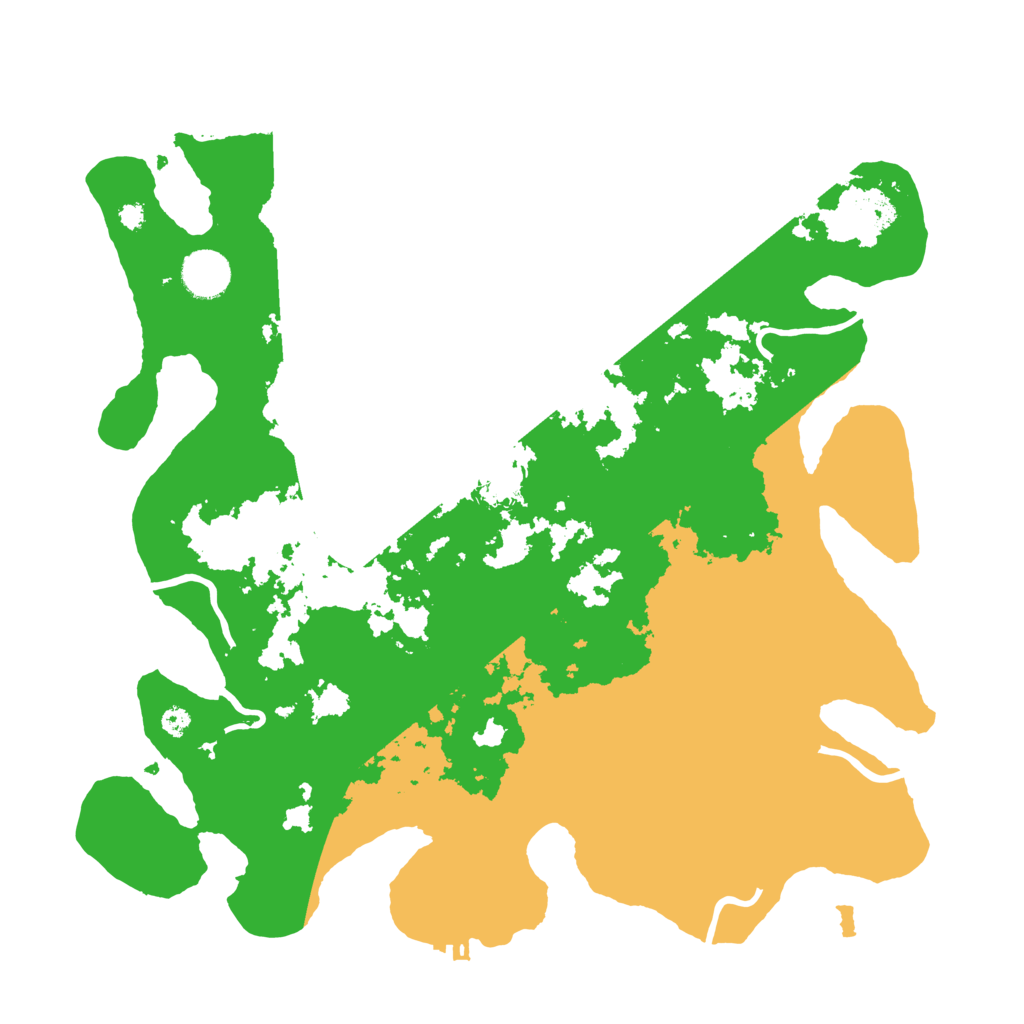 Biome Rust Map: Procedural Map, Size: 3700, Seed: 1597401418