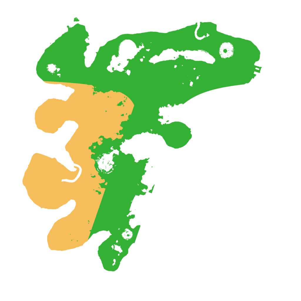 Biome Rust Map: Procedural Map, Size: 3000, Seed: 1446848802