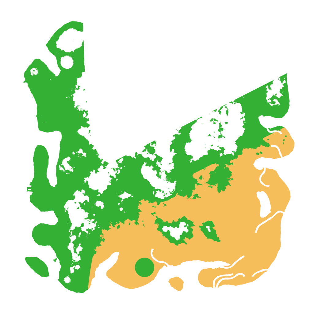 Biome Rust Map: Procedural Map, Size: 4300, Seed: 55143678