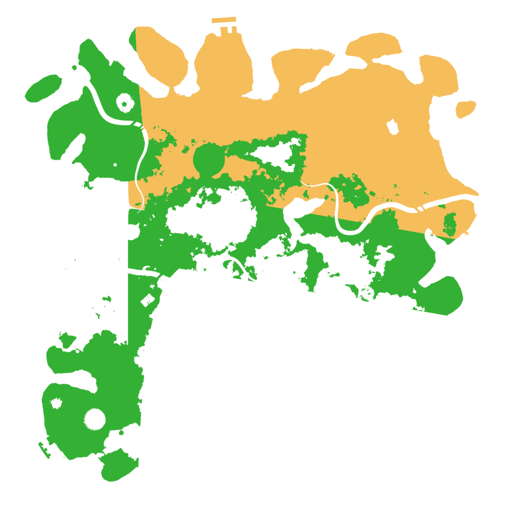 Biome Rust Map: Procedural Map, Size: 4250, Seed: 998018