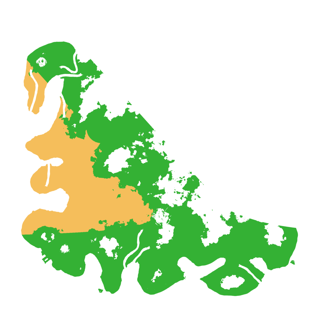 Biome Rust Map: Procedural Map, Size: 3500, Seed: 82367112