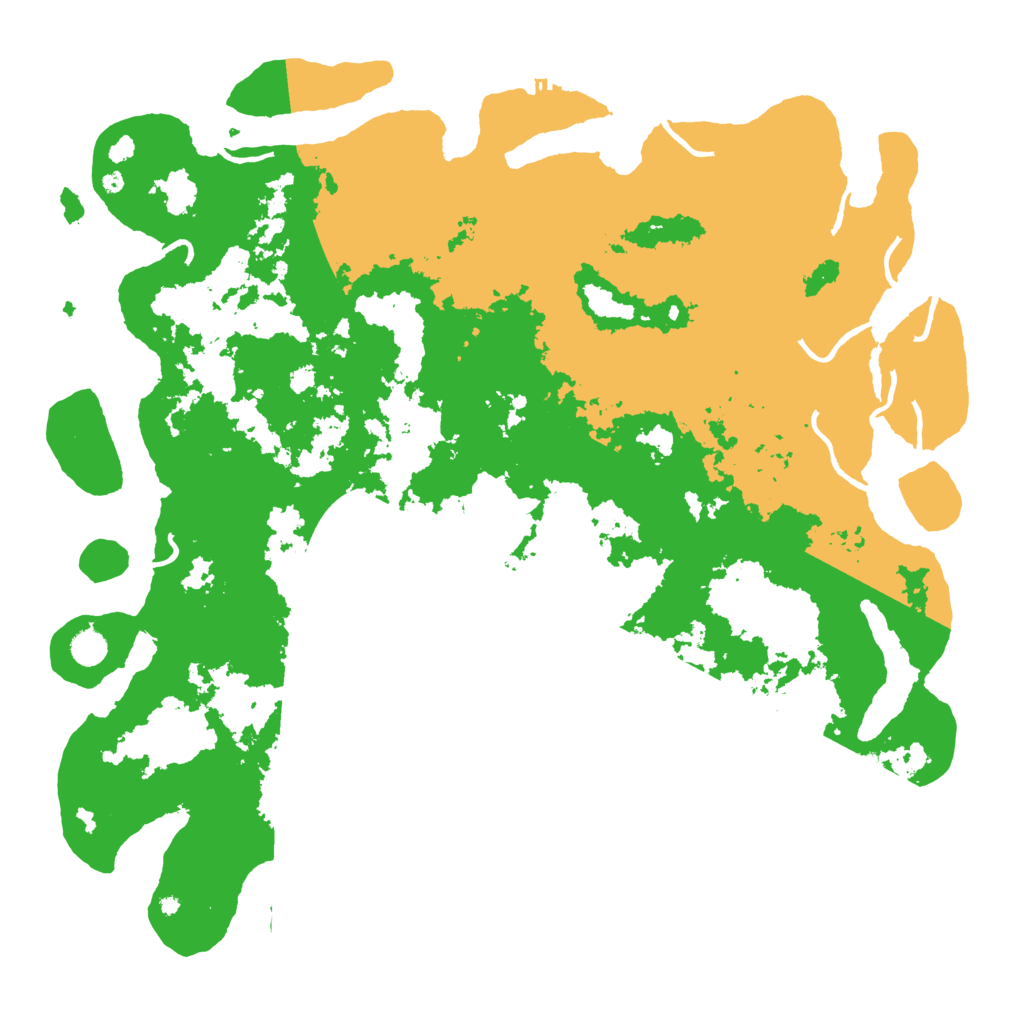 Biome Rust Map: Procedural Map, Size: 5000, Seed: 1109916017