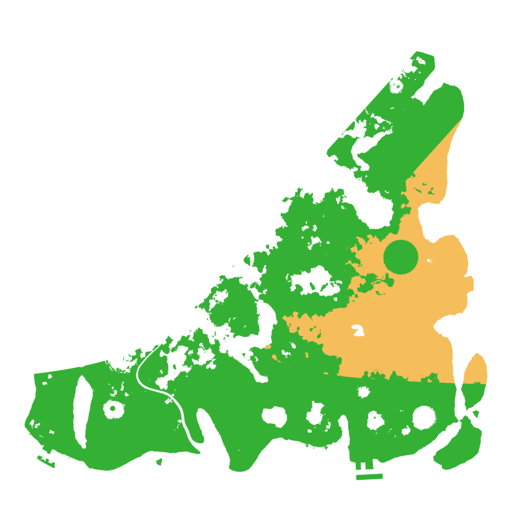 Biome Rust Map: Procedural Map, Size: 4000, Seed: 2358586