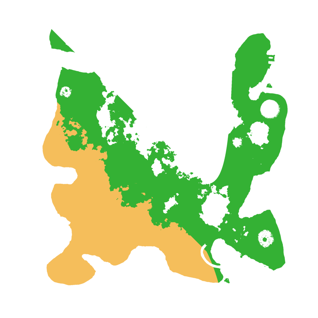 Biome Rust Map: Procedural Map, Size: 3000, Seed: 675423