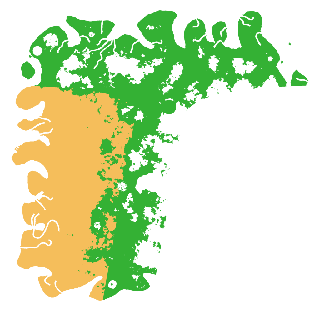 Biome Rust Map: Procedural Map, Size: 6000, Seed: 980981830
