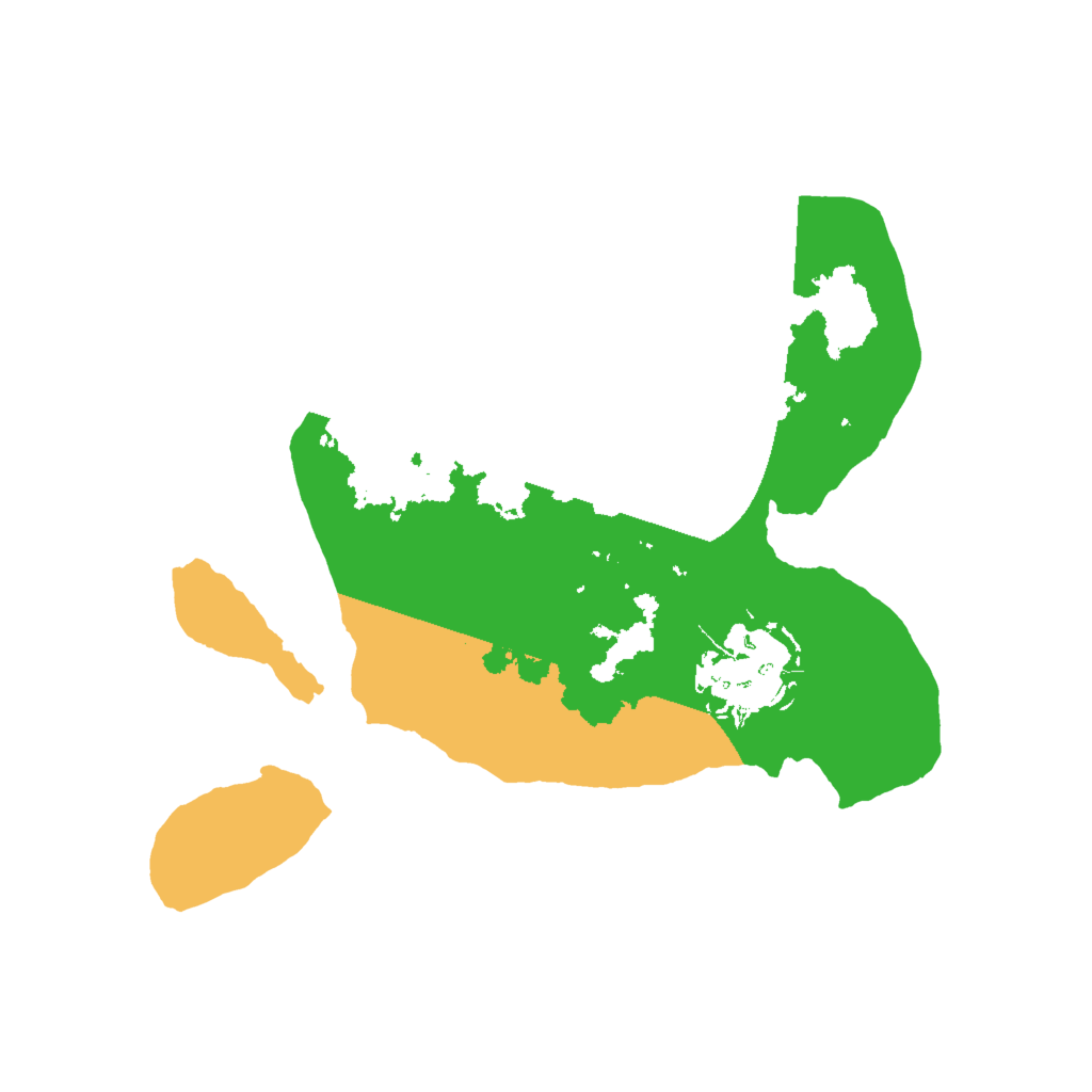 Biome Rust Map: Barren, Size: 2000, Seed: 7902