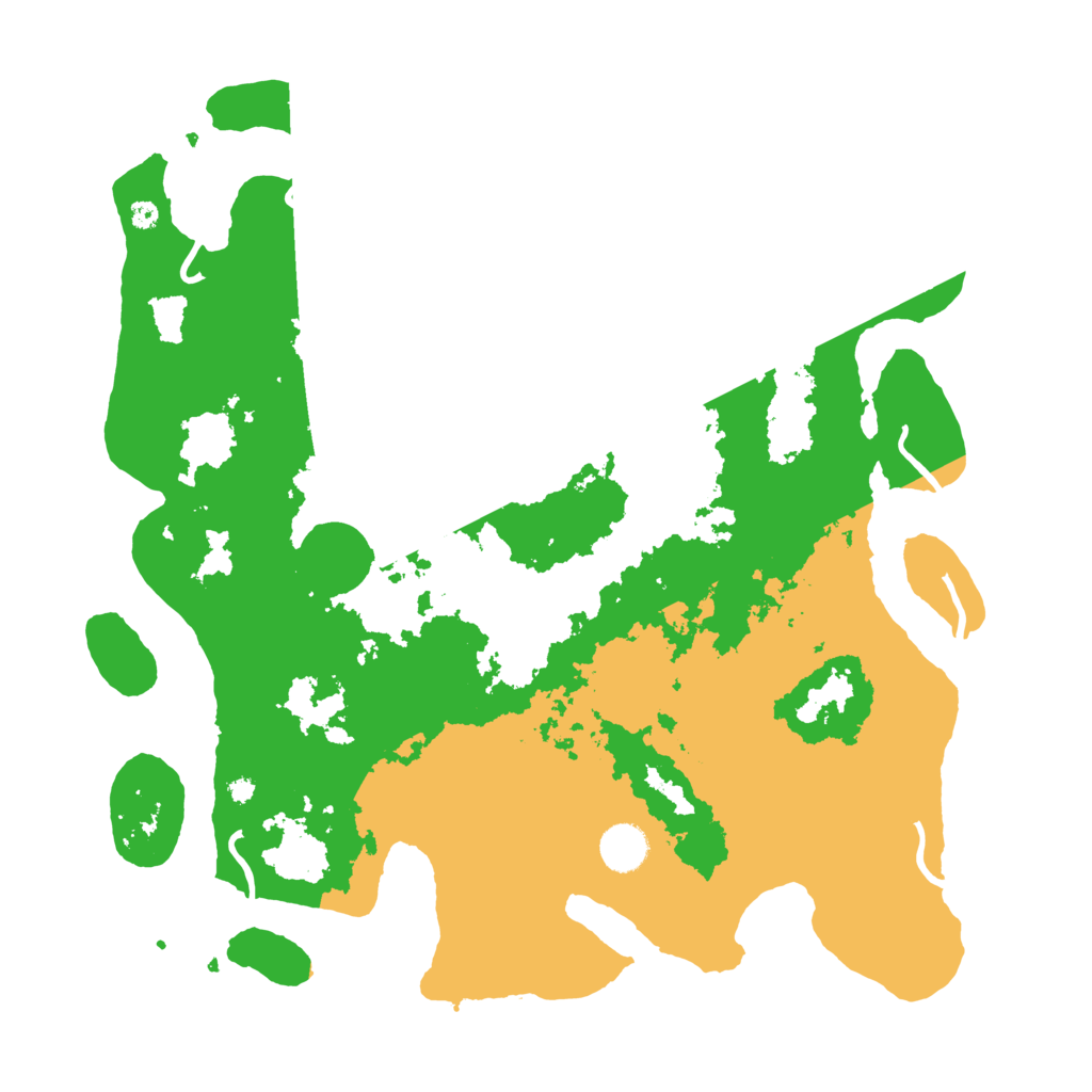 Biome Rust Map: Procedural Map, Size: 4000, Seed: 445799010