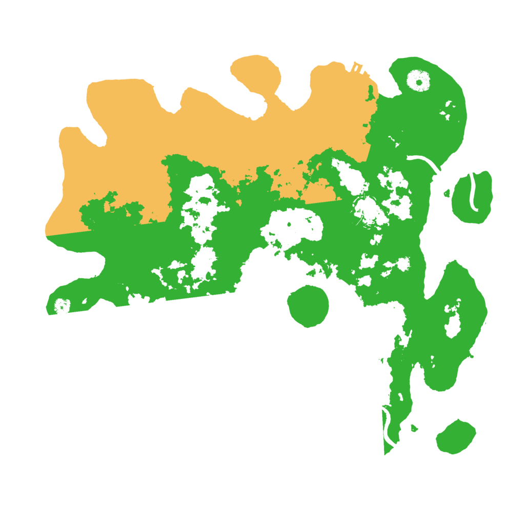 Biome Rust Map: Procedural Map, Size: 3500, Seed: 679172426