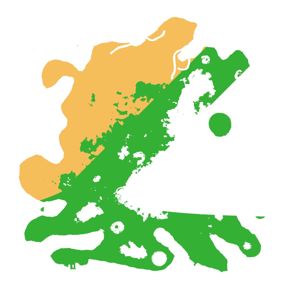 Biome Rust Map: Procedural Map, Size: 3500, Seed: 85317800