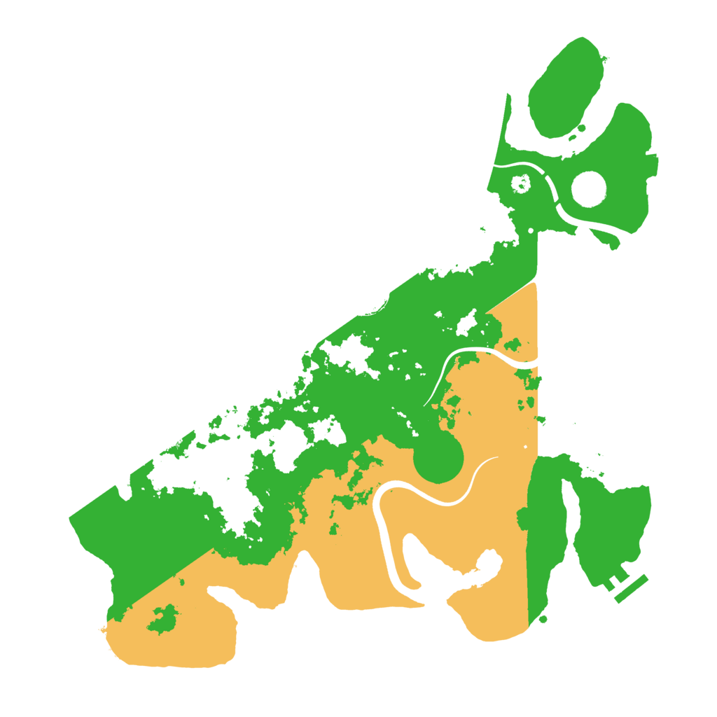 Biome Rust Map: Procedural Map, Size: 3750, Seed: 888014711