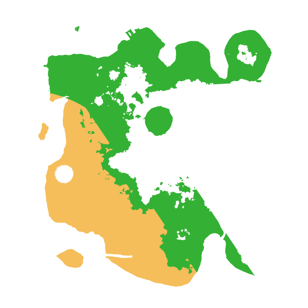 Biome Rust Map: Procedural Map, Size: 3000, Seed: 281284