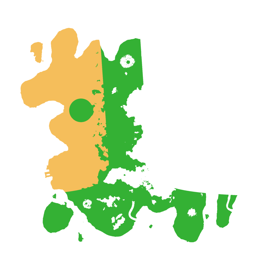 Biome Rust Map: Procedural Map, Size: 3000, Seed: 1221782548