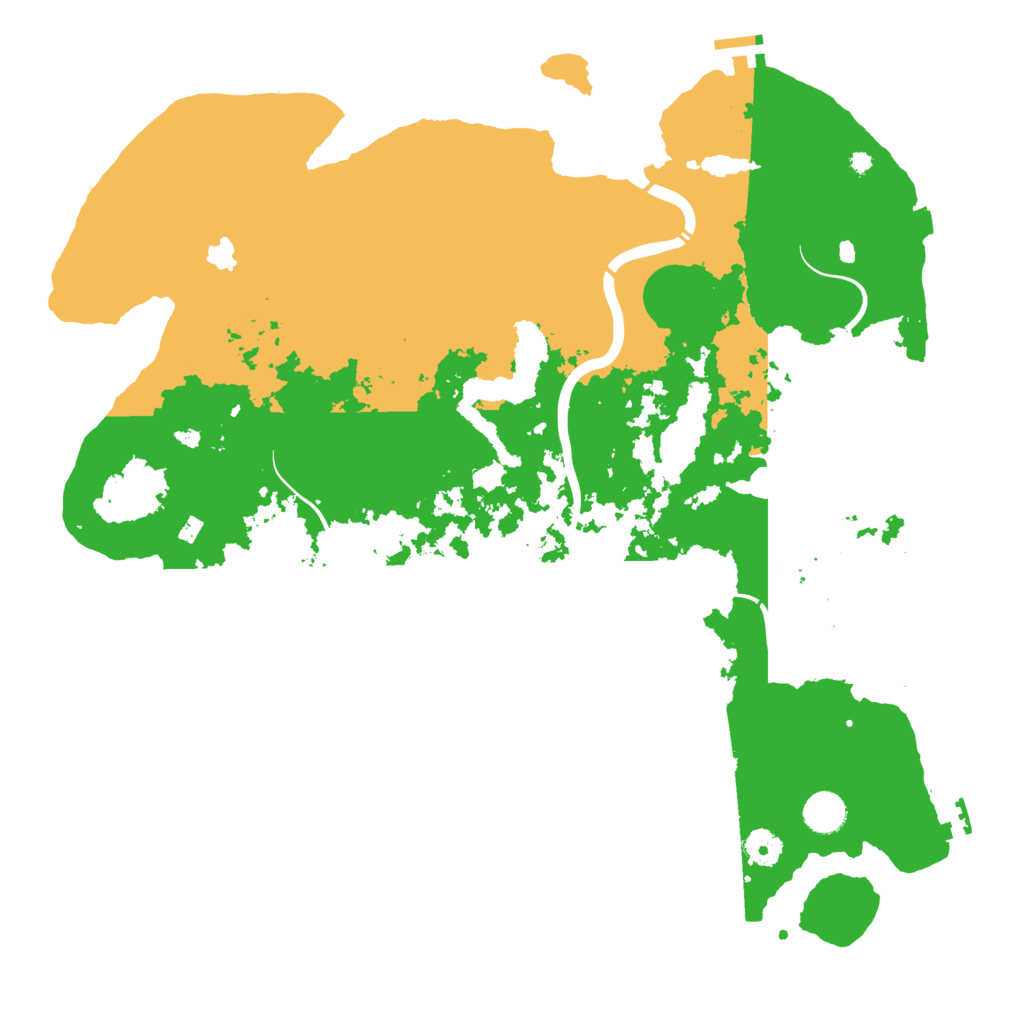 Biome Rust Map: Procedural Map, Size: 4250, Seed: 8195
