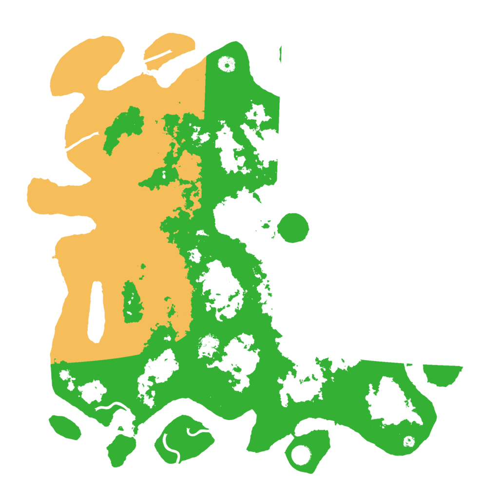 Biome Rust Map: Procedural Map, Size: 4500, Seed: 2500