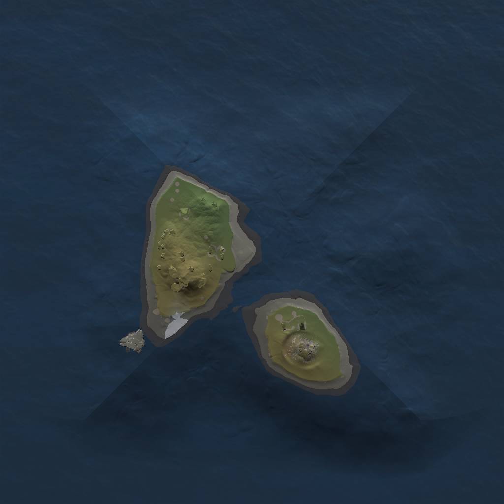 Rust Map: Procedural Map, Size: 1111, Seed: 813906, 3 Monuments