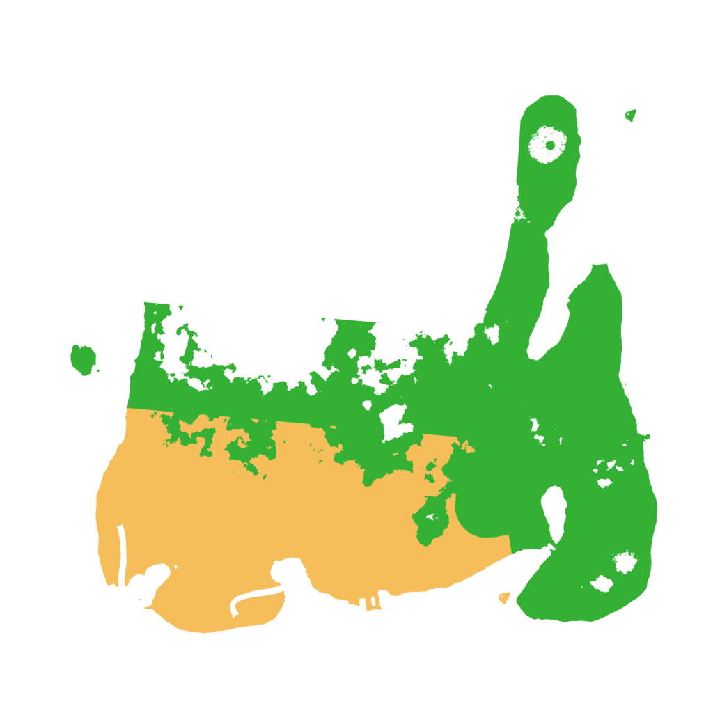 Biome Rust Map: Procedural Map, Size: 3000, Seed: 999464100