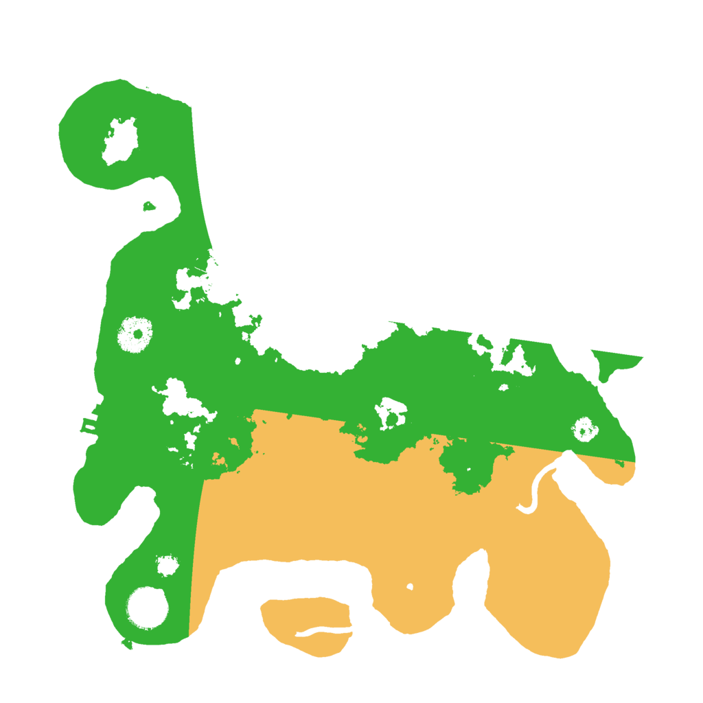 Biome Rust Map: Procedural Map, Size: 3000, Seed: 1327601097