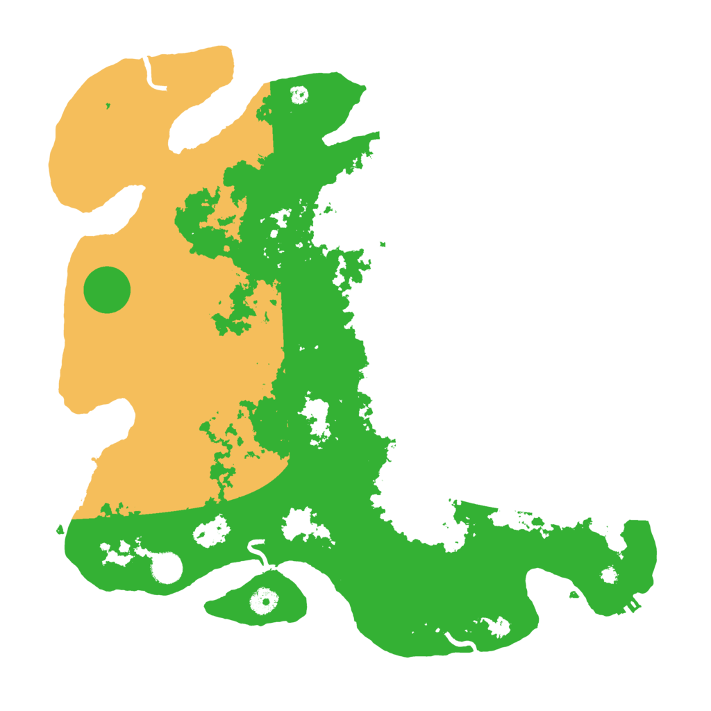 Biome Rust Map: Procedural Map, Size: 4000, Seed: 1361616260