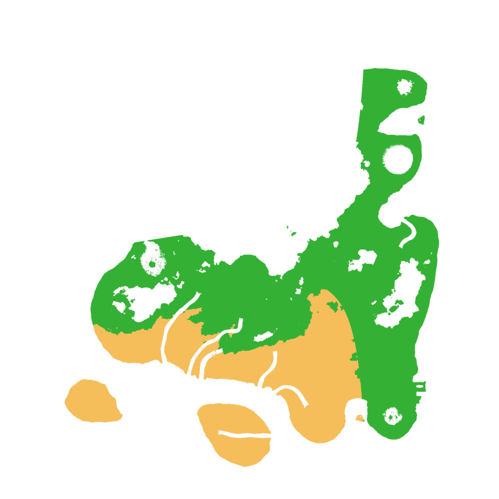 Biome Rust Map: Procedural Map, Size: 3000, Seed: 20221231