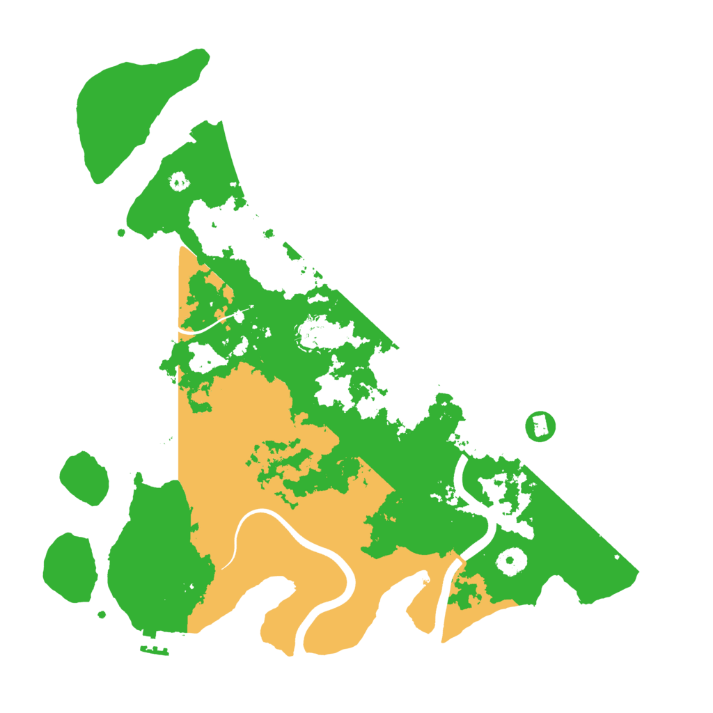 Biome Rust Map: Procedural Map, Size: 3750, Seed: 2101306284