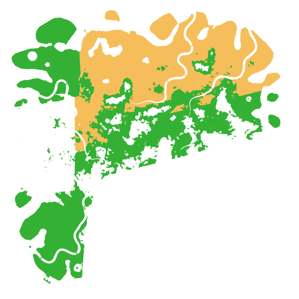 Biome Rust Map: Procedural Map, Size: 5500, Seed: 947647163