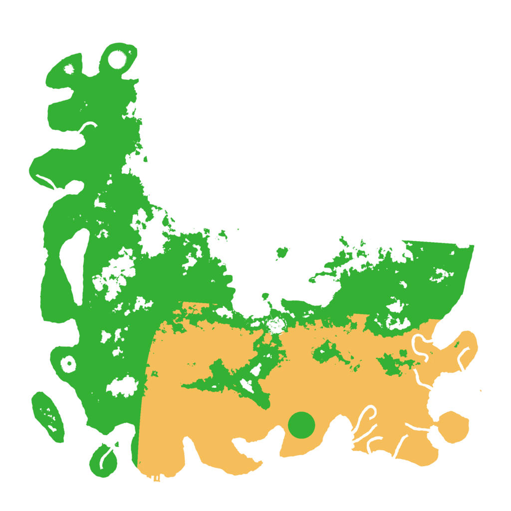 Biome Rust Map: Procedural Map, Size: 5000, Seed: 2084140368