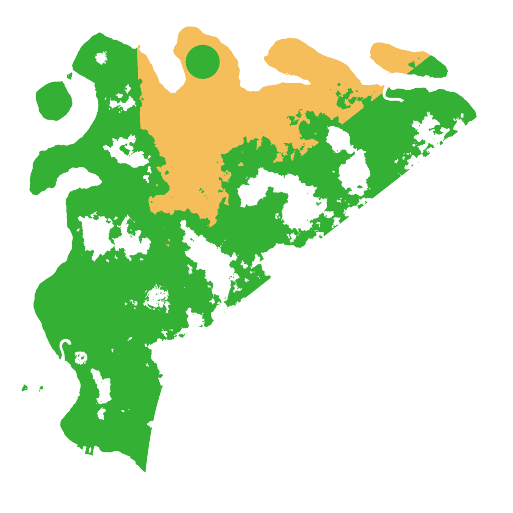 Biome Rust Map: Procedural Map, Size: 4000, Seed: 18917995