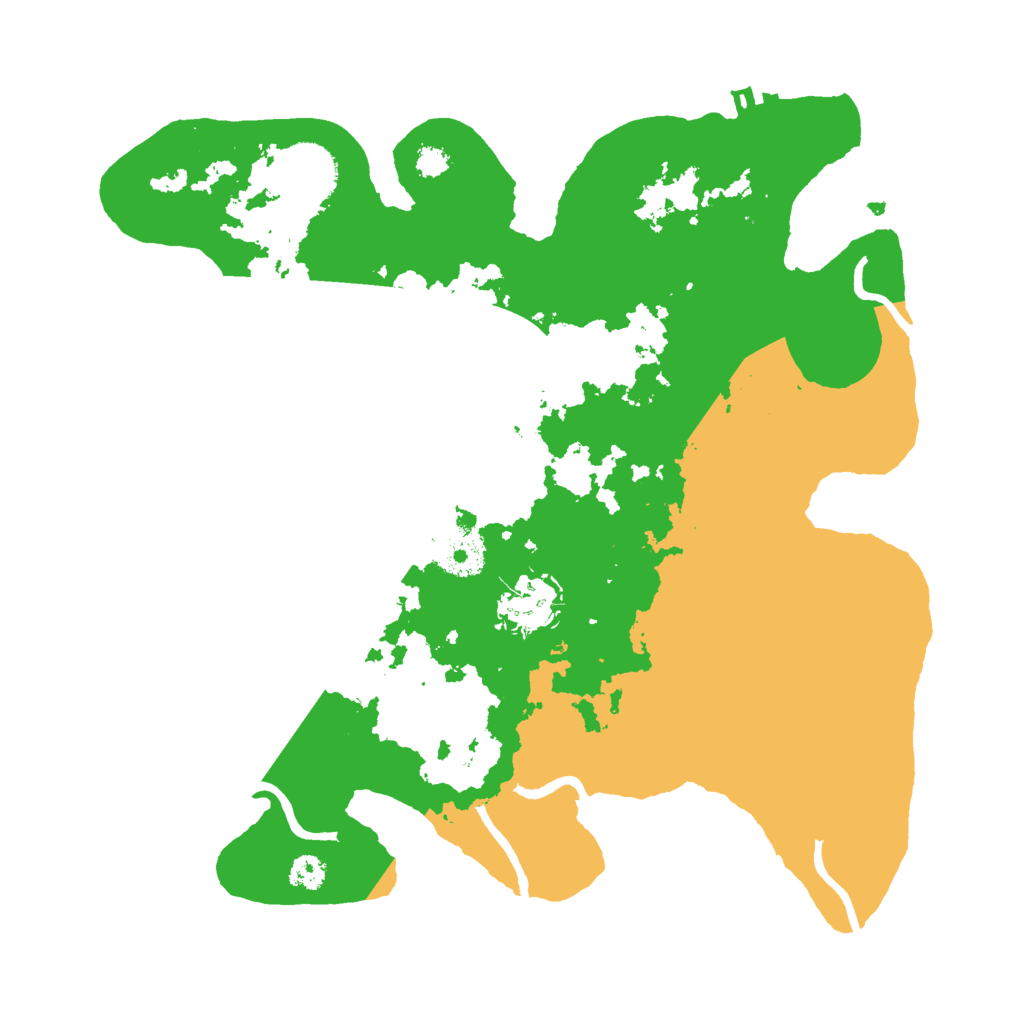 Biome Rust Map: Procedural Map, Size: 3000, Seed: 1459613893