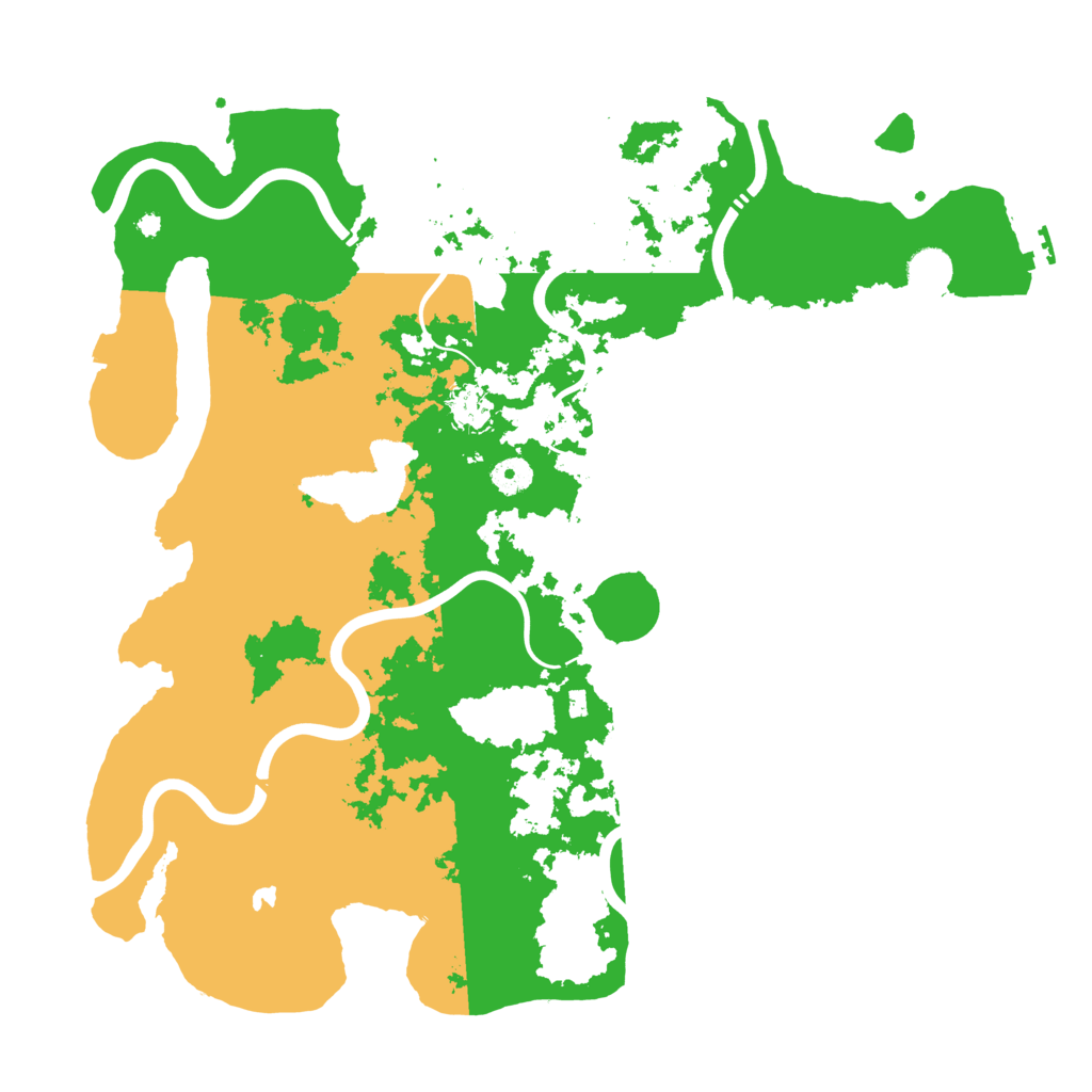 Biome Rust Map: Procedural Map, Size: 4250, Seed: 118667704