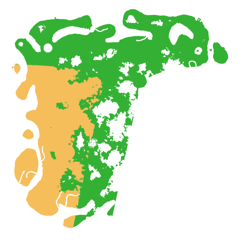 Biome Rust Map: Procedural Map, Size: 4800, Seed: 353906425