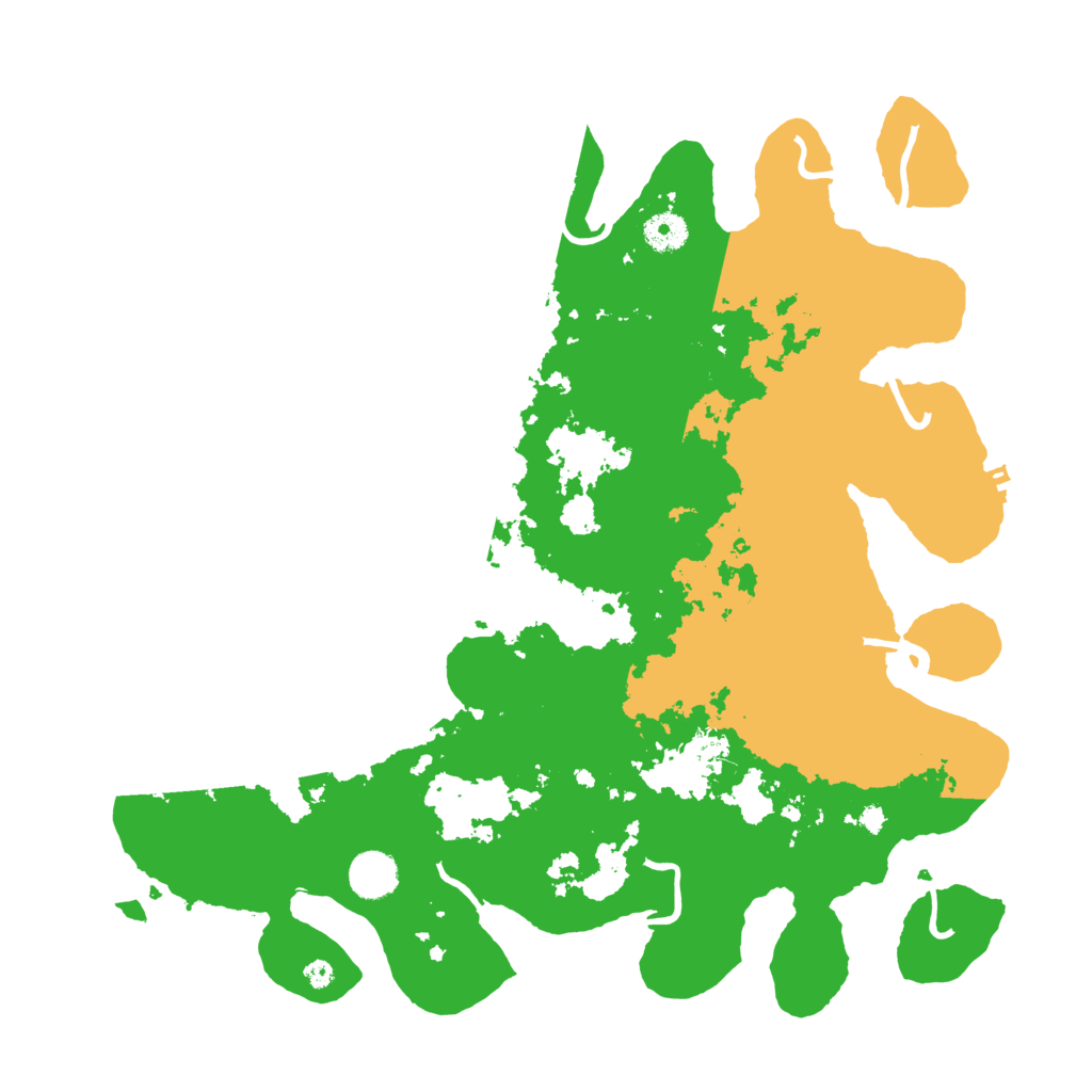 Biome Rust Map: Procedural Map, Size: 4000, Seed: 258896