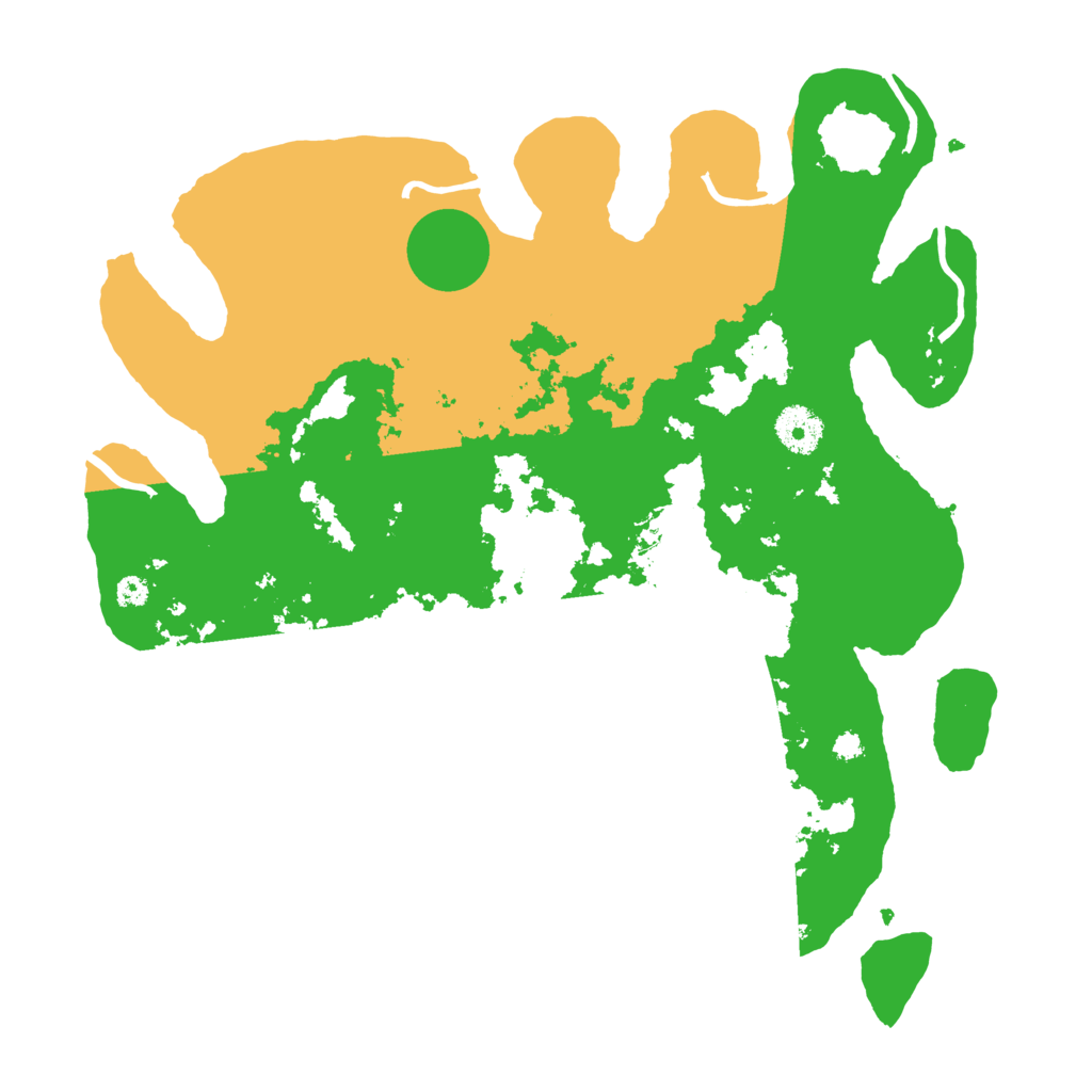 Biome Rust Map: Procedural Map, Size: 3500, Seed: 22696471