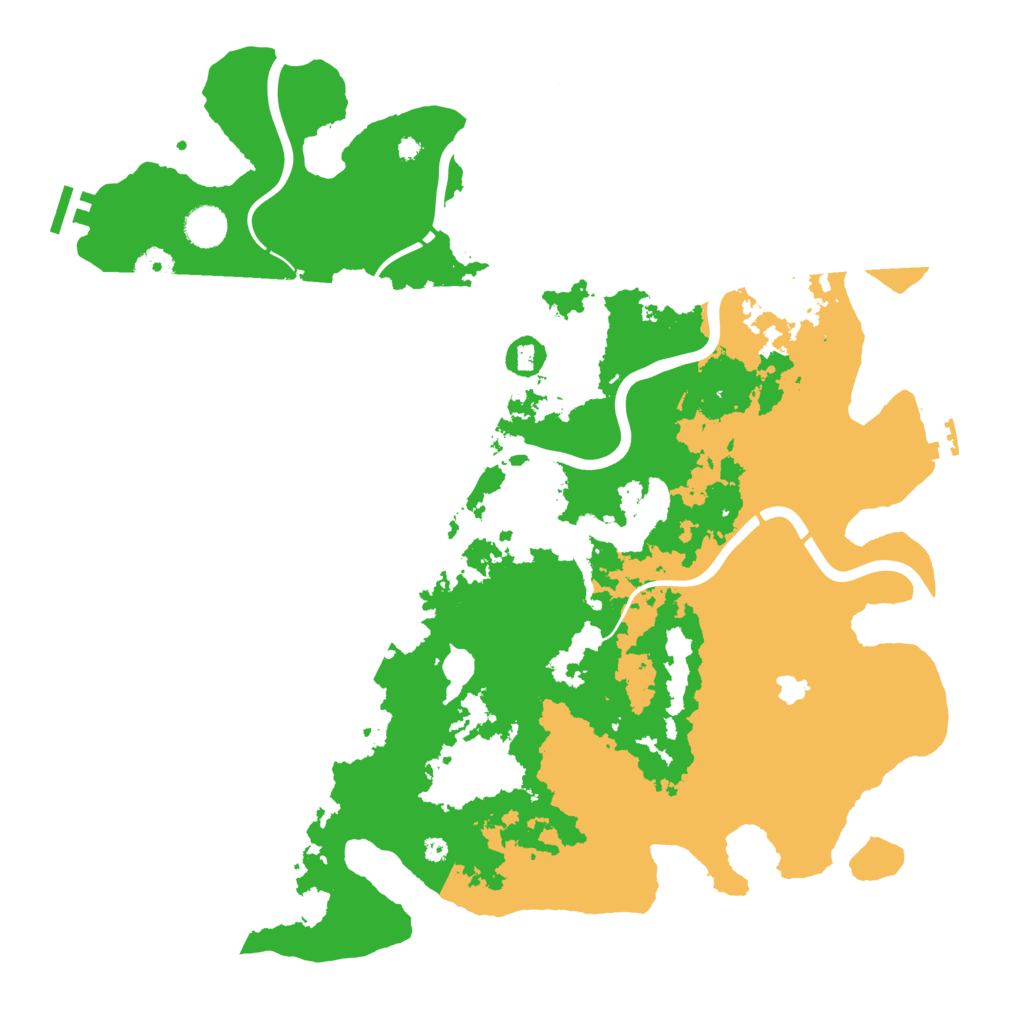 Biome Rust Map: Procedural Map, Size: 4250, Seed: 388898147