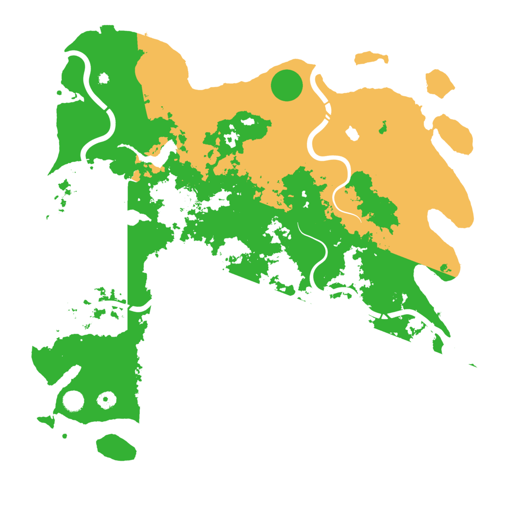 Biome Rust Map: Procedural Map, Size: 4250, Seed: 8963777
