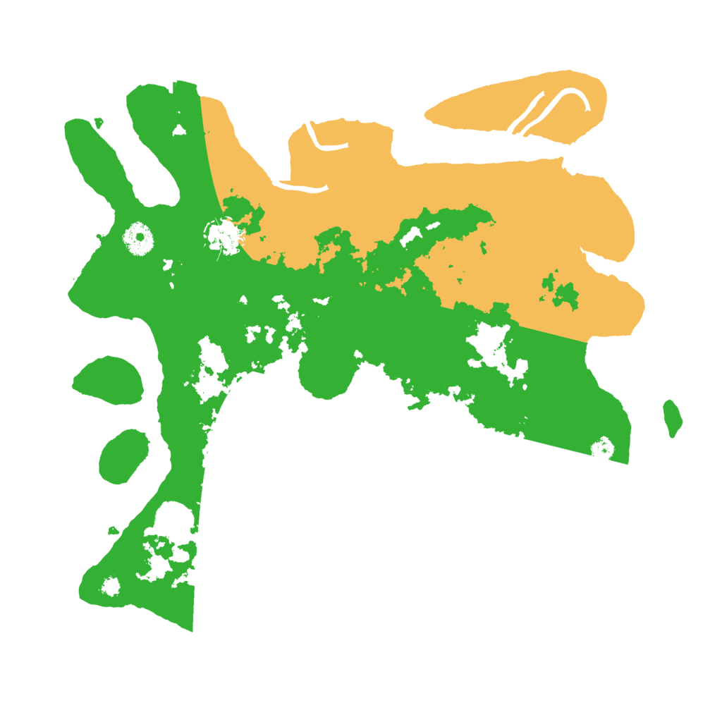 Biome Rust Map: Procedural Map, Size: 3500, Seed: 1031477824