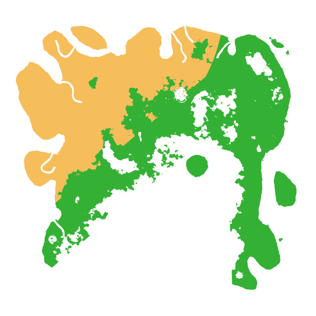 Biome Rust Map: Procedural Map, Size: 4000, Seed: 1789930575