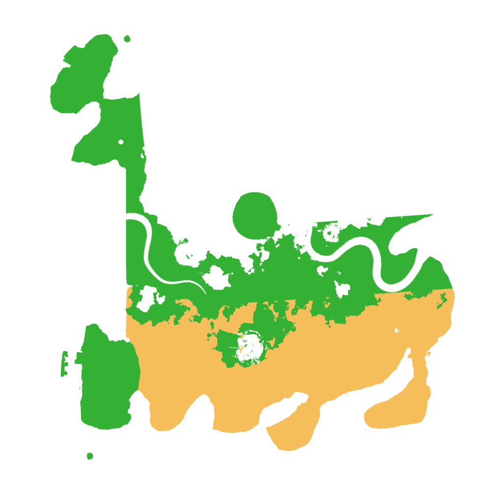 Biome Rust Map: Procedural Map, Size: 3000, Seed: 1538498726